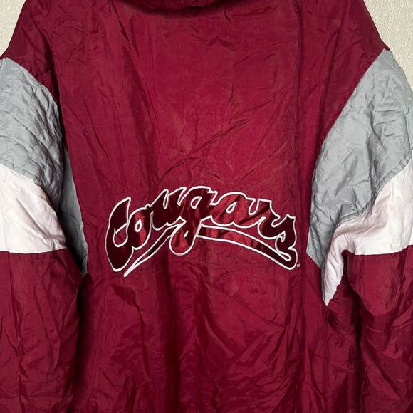 Vintage WSU Cougars Insulated Hooded Jacket XL - Picture 5 of 7